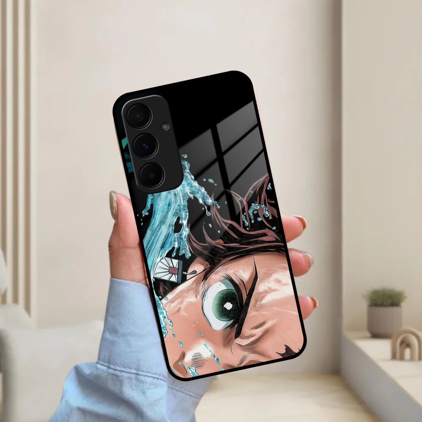 Tanji the Protector Glass Case Cover For Samsung