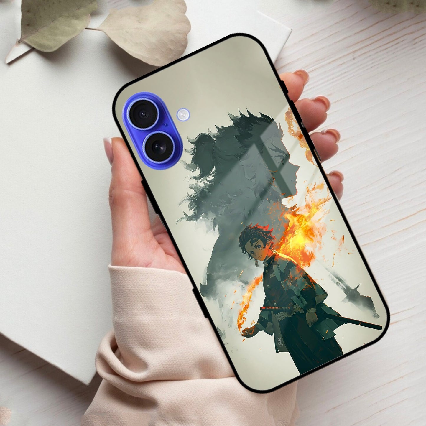 Tanjiro Dream Glass Case Cover For iPhone