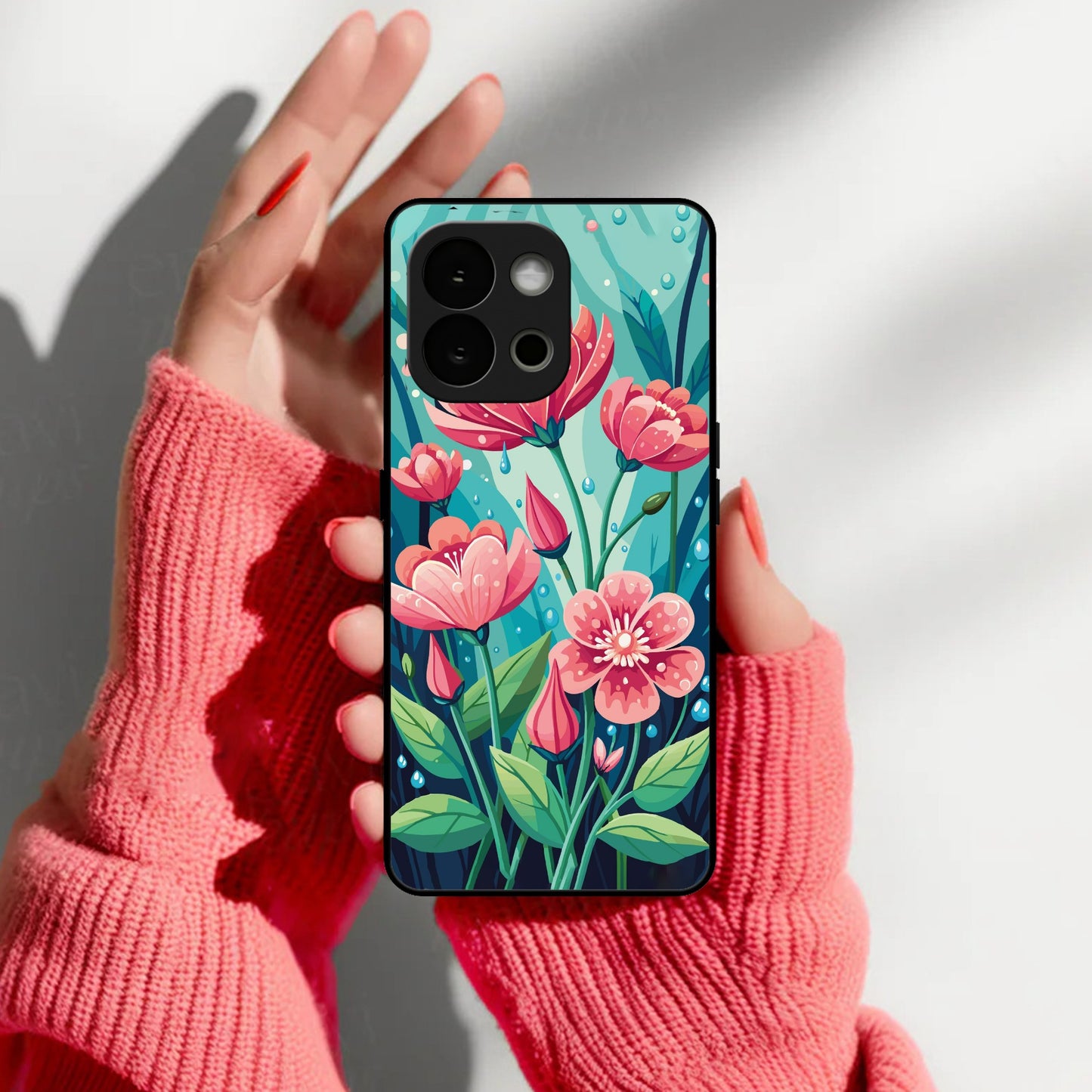 Tears of Spring Glass Case Cover For OnePlus