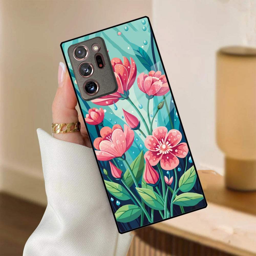 Tears of Spring Glass Case Cover For Samsung