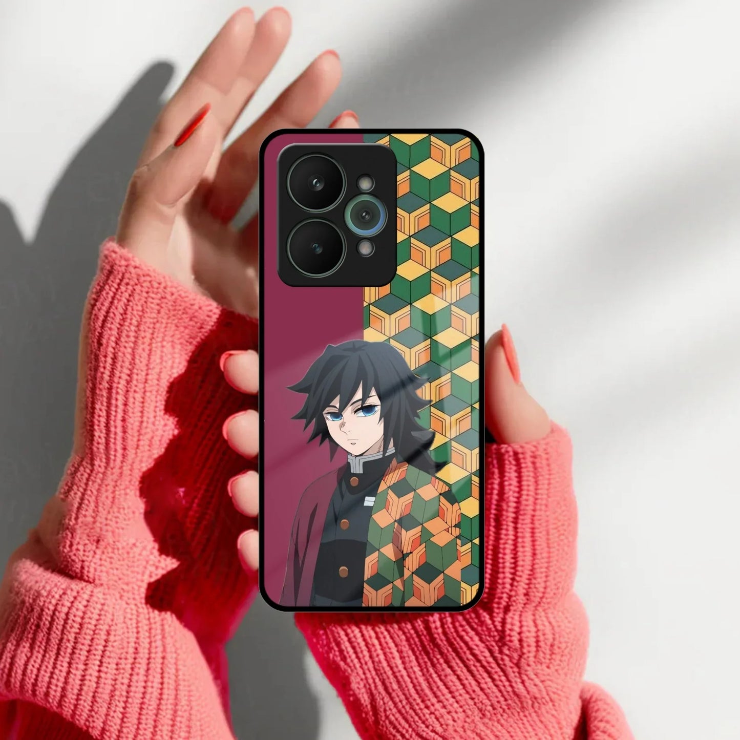 The Calm One Glass Case Cover For Realme - ShopOnCliQ