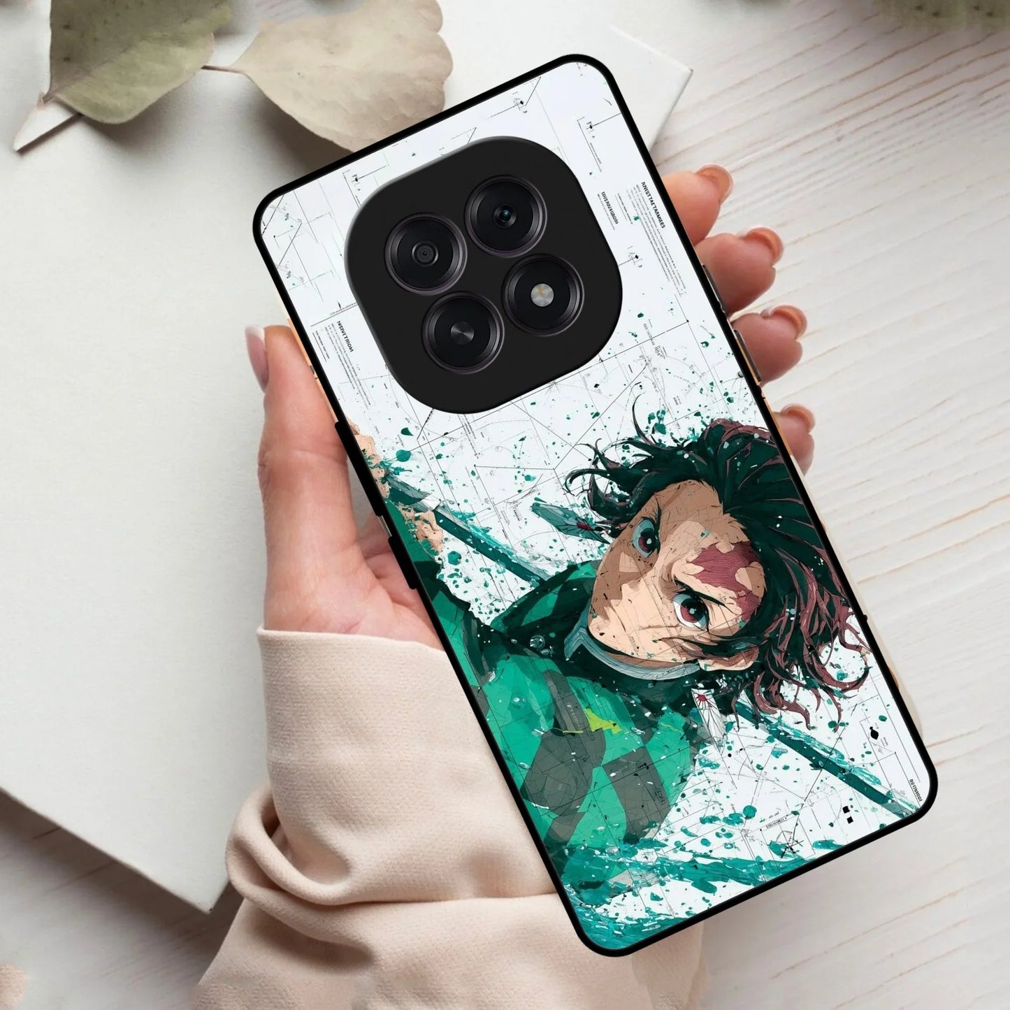 The Gentle Slayer Glass Case Cover For Oppo - ShopOnCliQ