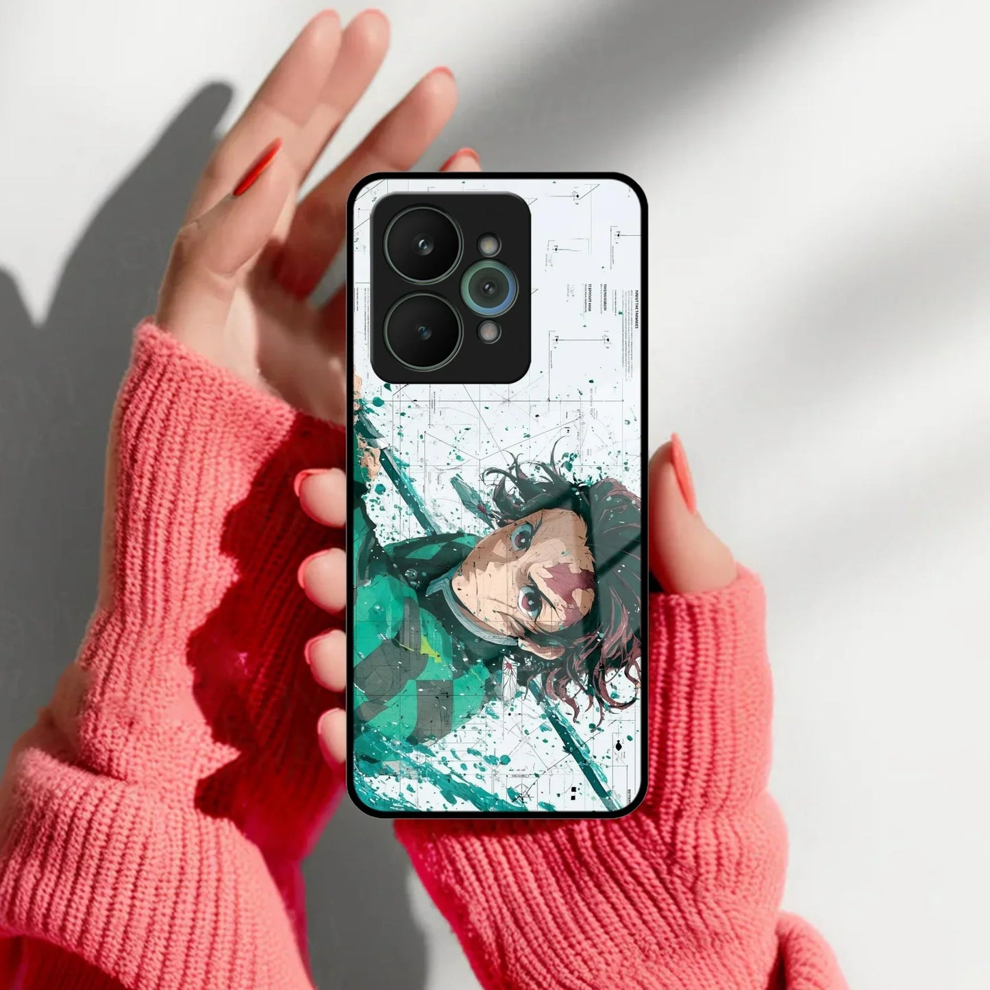 The Gentle Slayer Glass Case Cover For Realme - ShopOnCliQ