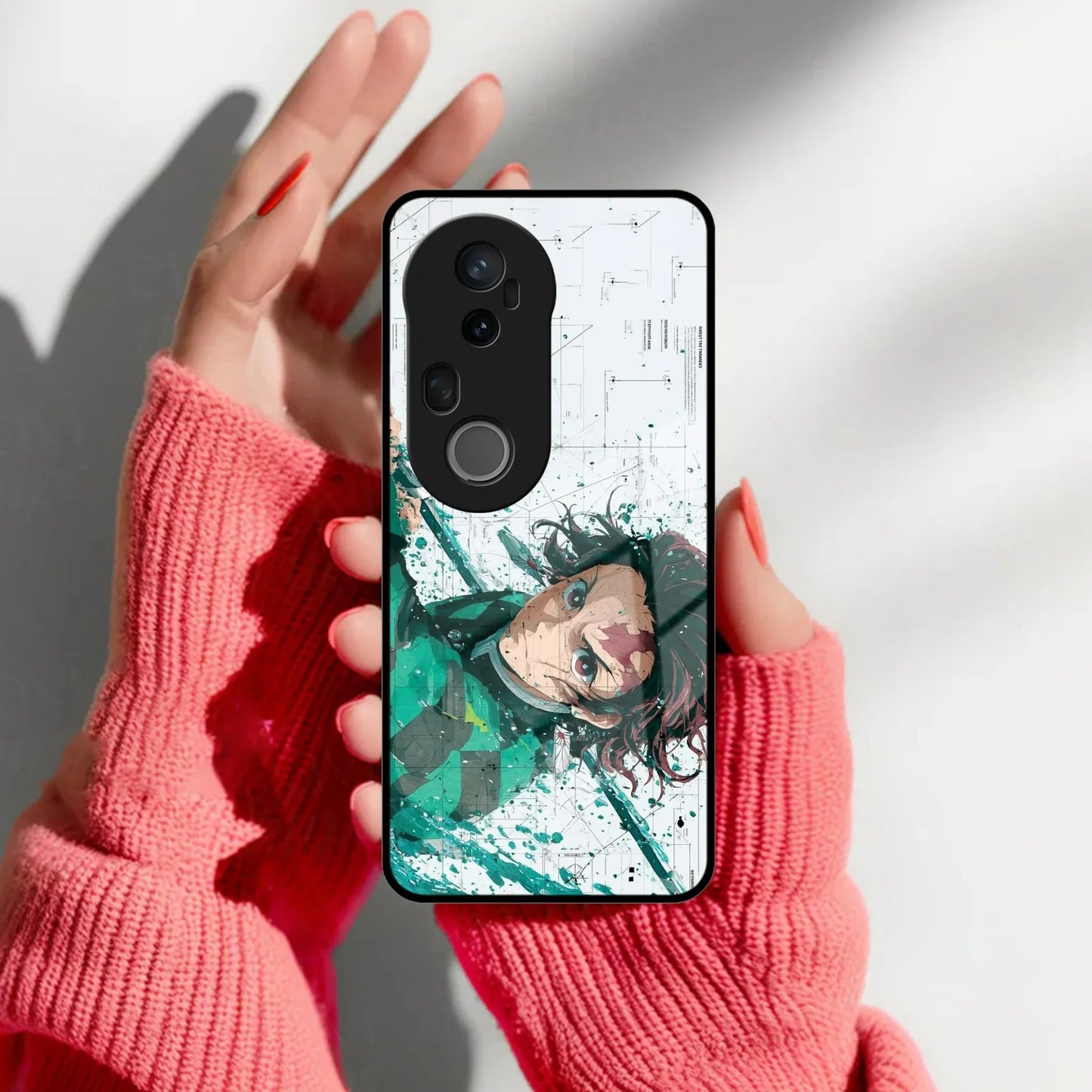 The Gentle Slayer Glass Case Cover For Vivo - ShopOnCliQ