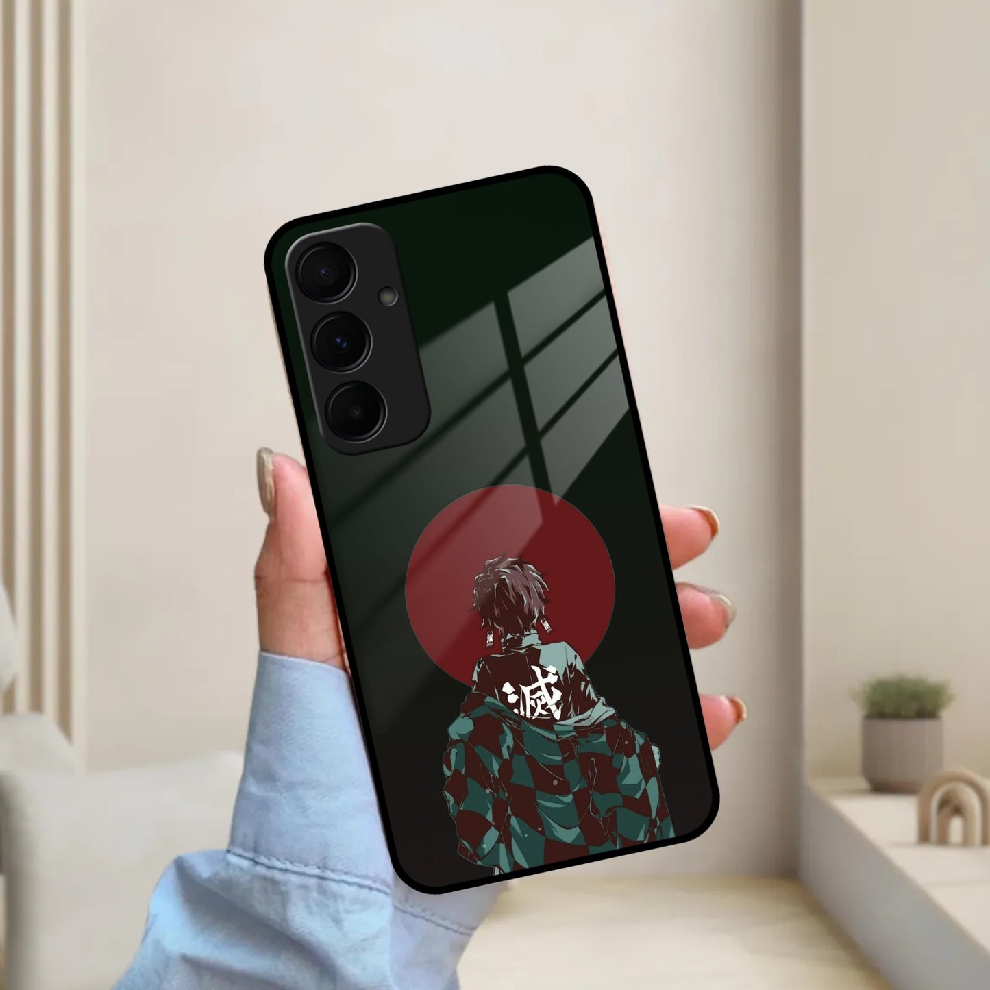 The Kind Slayer Glass Case Cover For Samsung