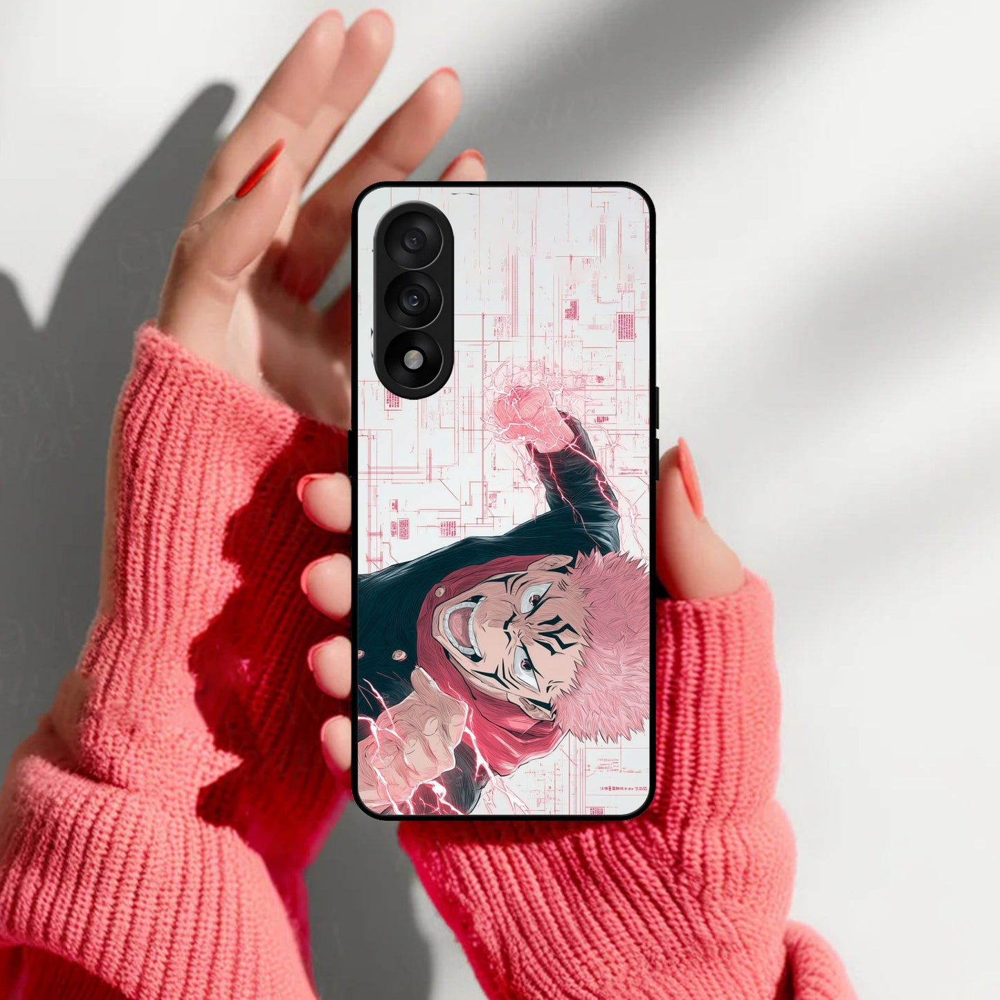 The Suguna Glass Case Cover For OnePlus