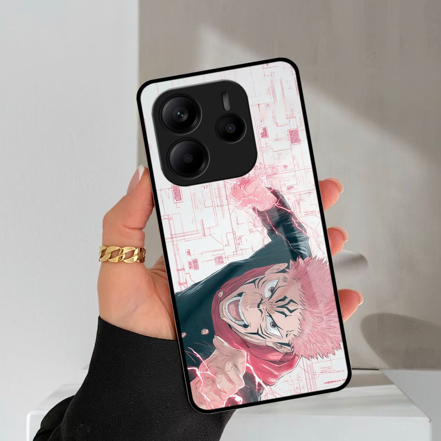 The Suguna Glass Case Cover For Redmi