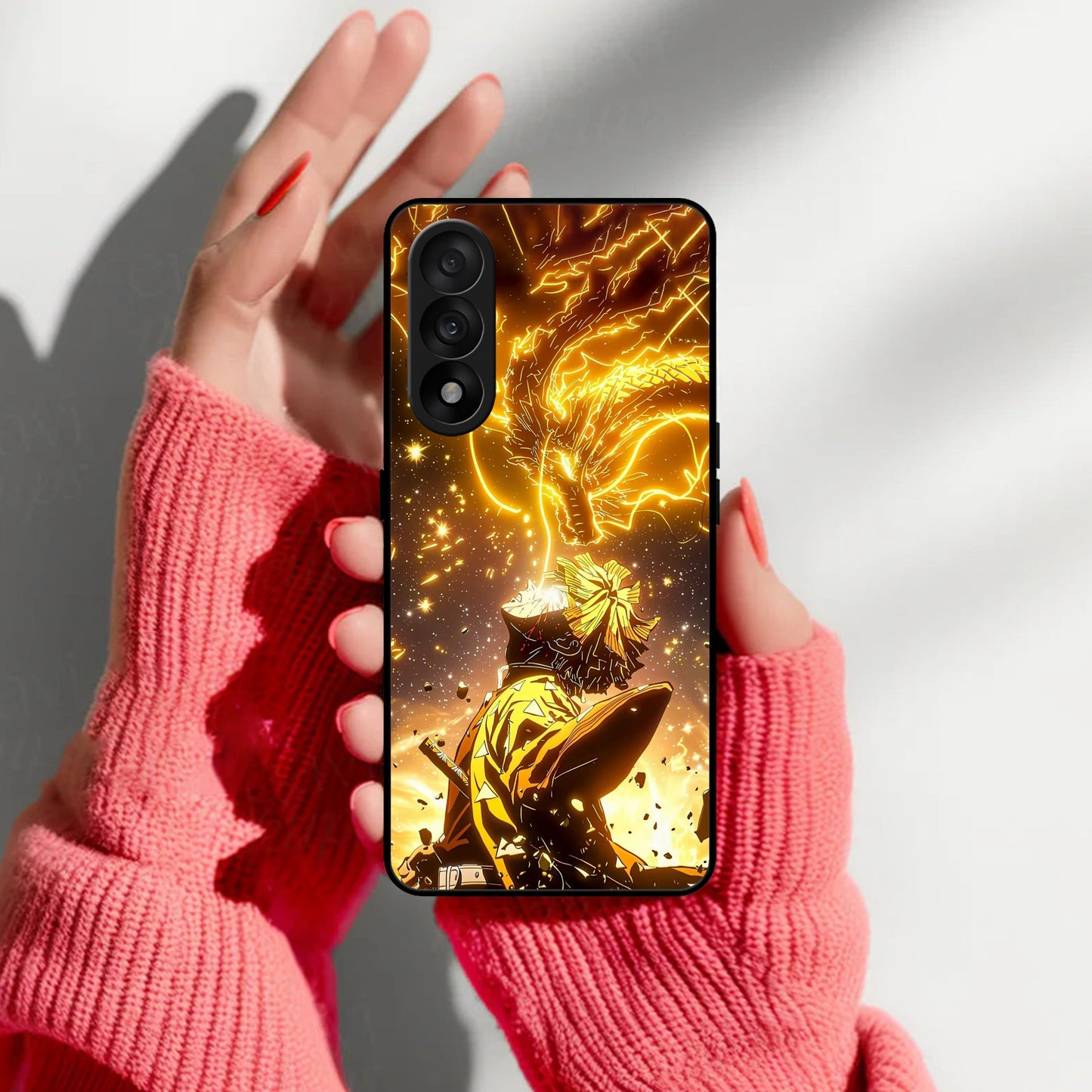 Thunder Boy Glass Case Cover For OnePlus