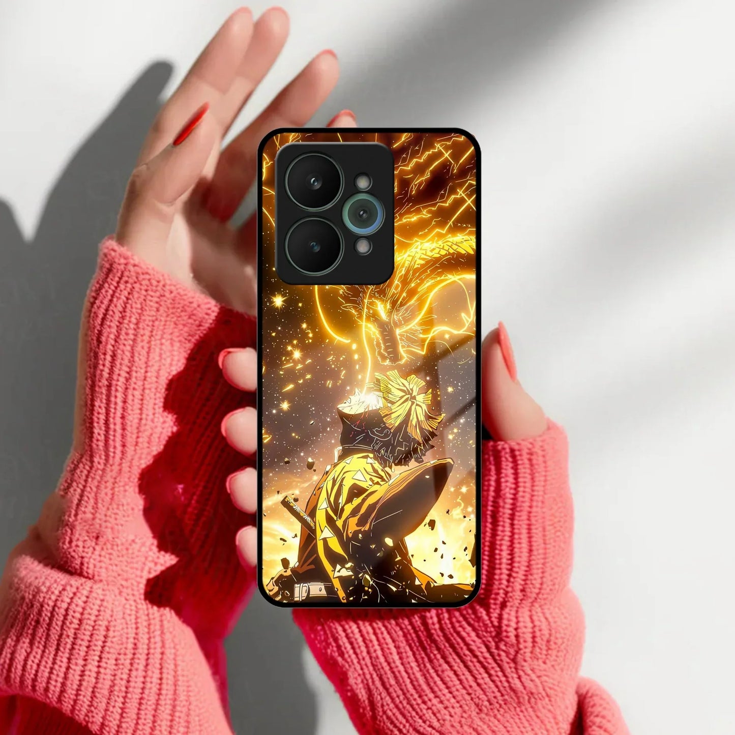 Thunder Boy Glass Case Cover For Realme - ShopOnCliQ