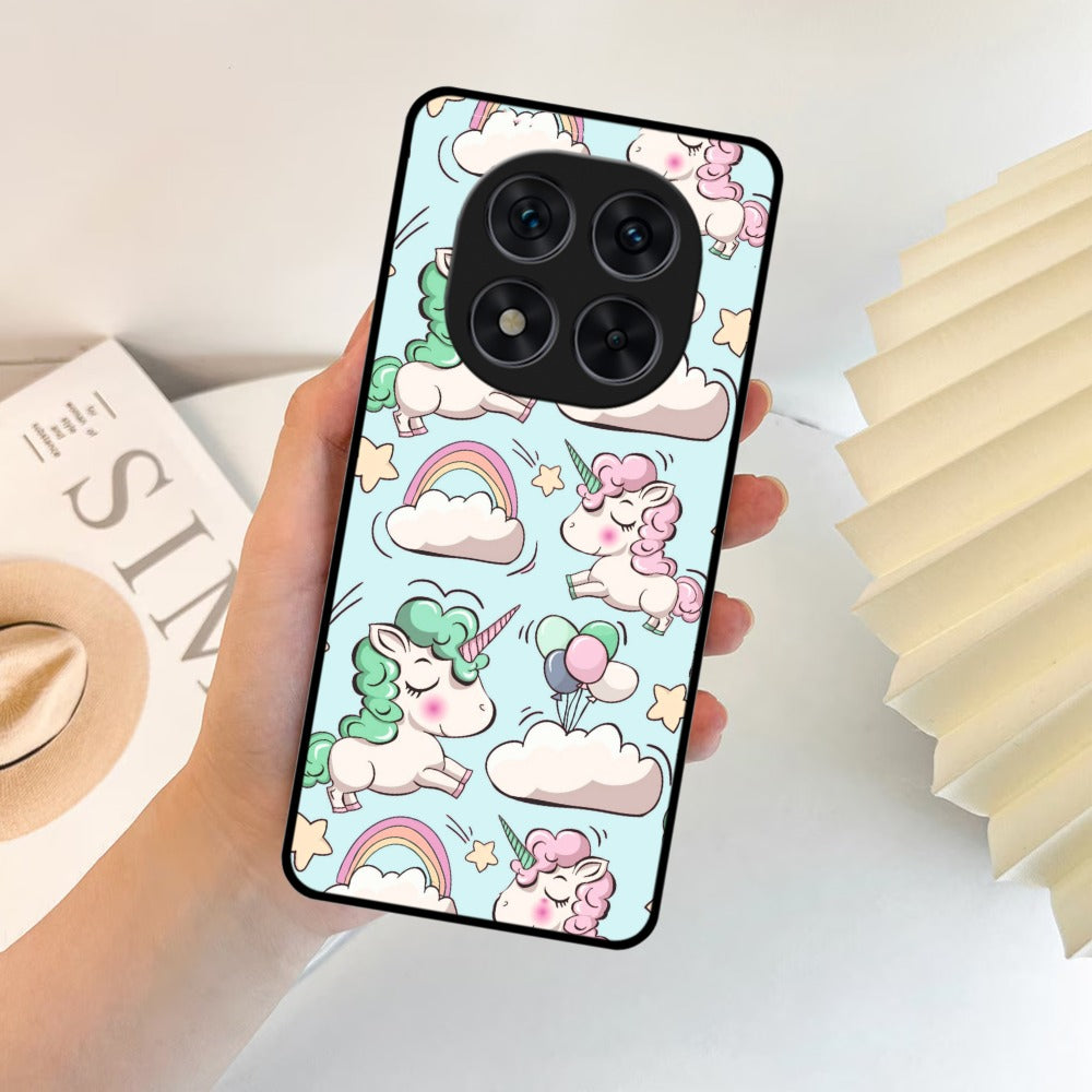 Unicorn Print Glossy Metal Case Cover For Redmi