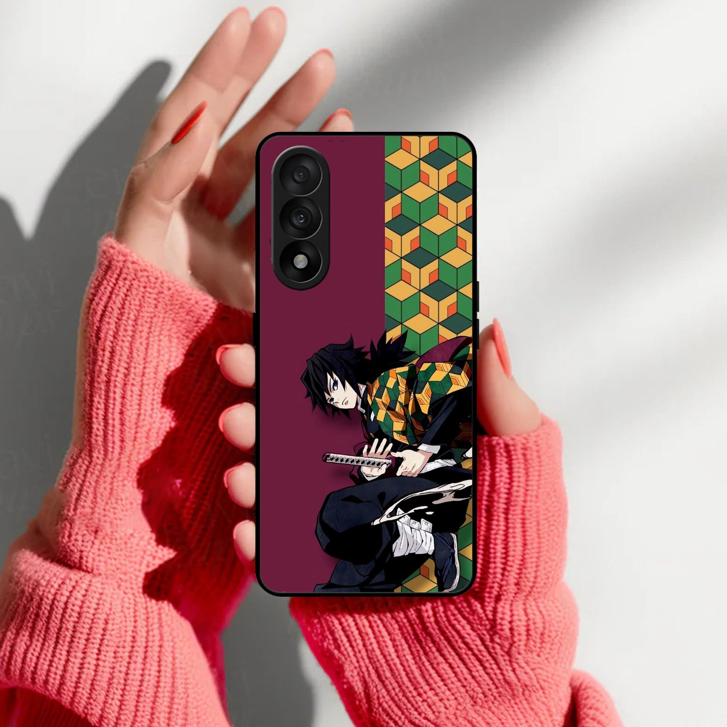 Water Soul Glass Case Cover For OnePlus