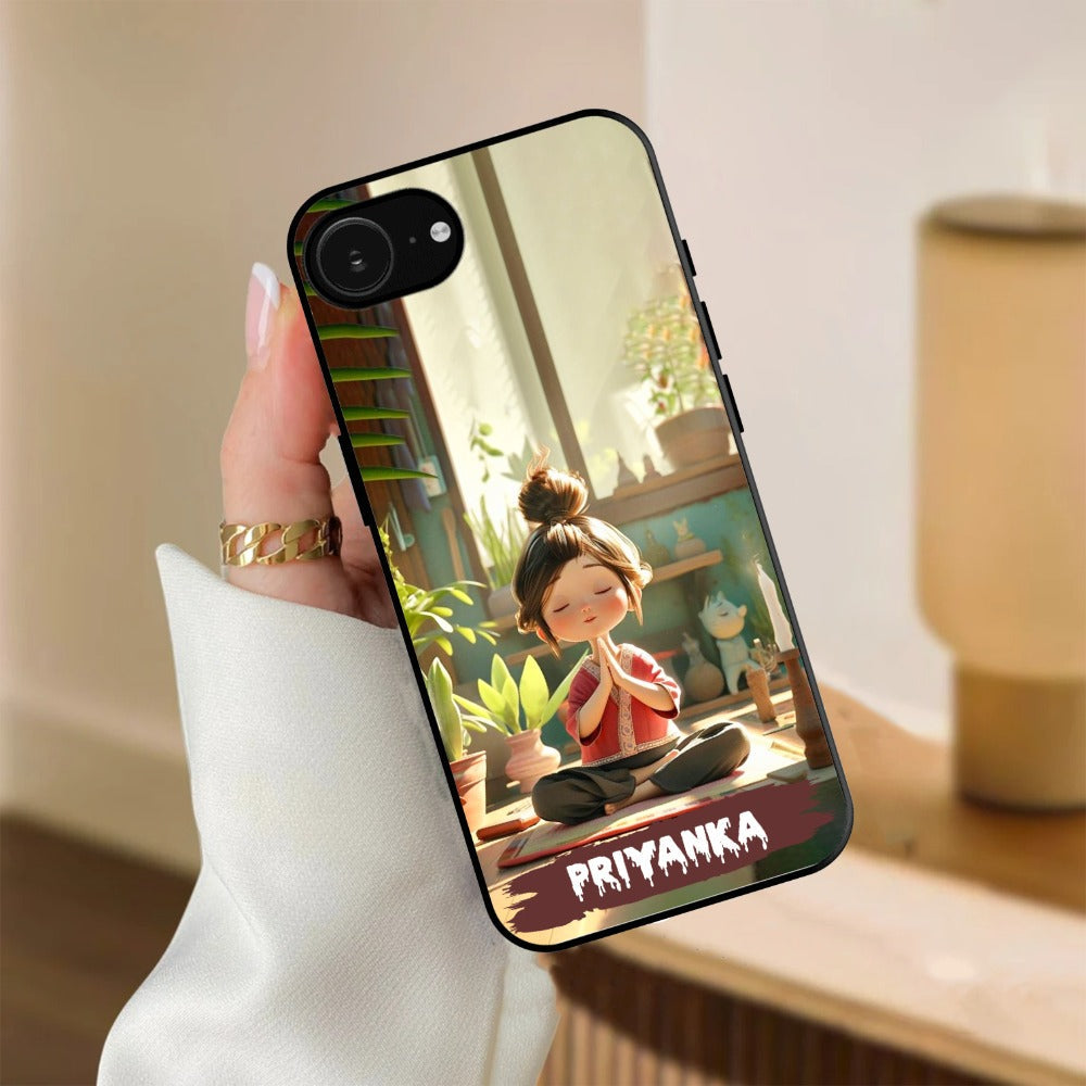 Yoga Glossy Metal Case Cover For iPhone