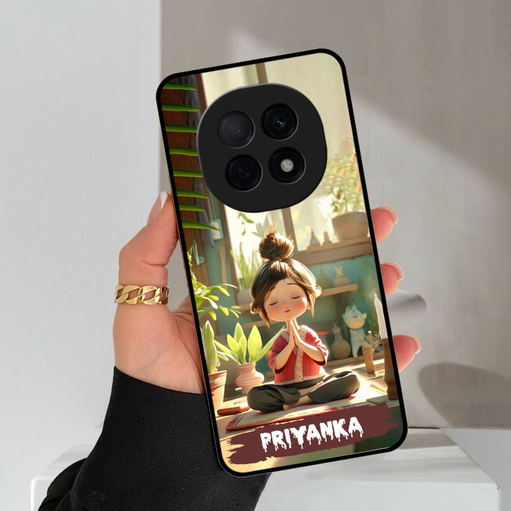 Yoga Glossy Metal Case Cover For Oppo