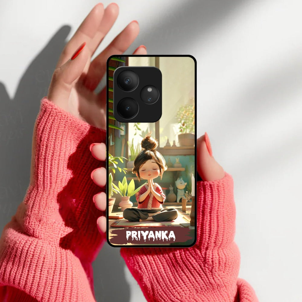 Yoga Glossy Metal Case Cover For Realme