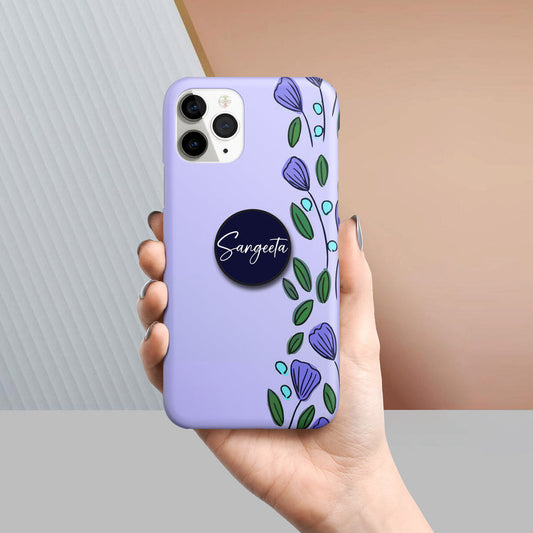 Tropical Floral Slim Phone Case Cover For Samsung