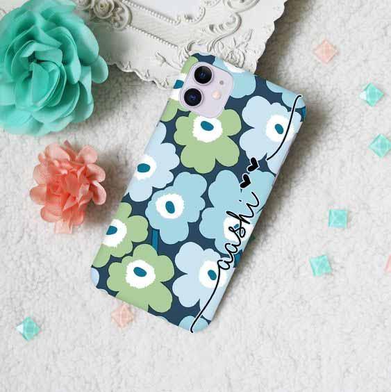 Aesthetic Floral Phone Case Cover For Realme