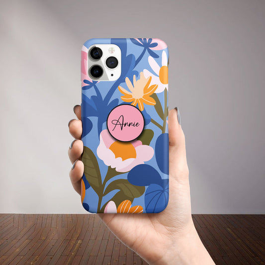 Blossom Motif Slim Phone Case Cover For Samsung