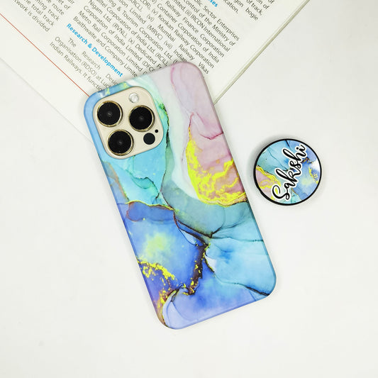 Marble Magic Print Slim Phone Case Cover For Oppo