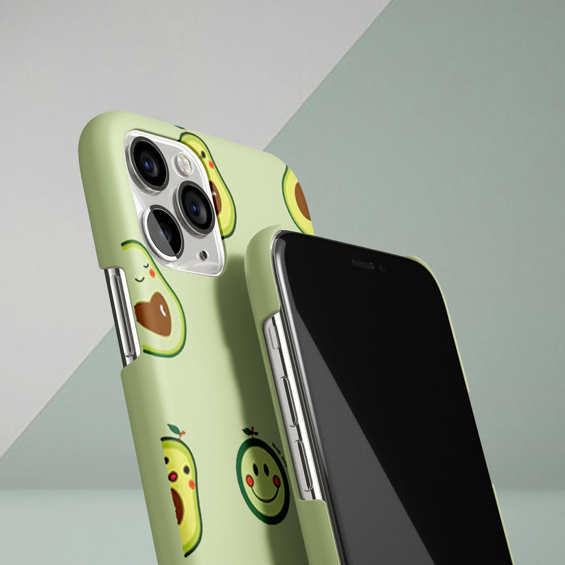Cute Avocado Slim Matte Case V2 For Samsung