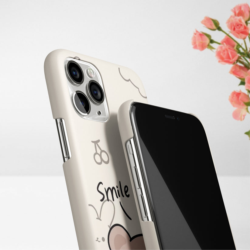 Cute Bear Slim Phone Case Cover For Samsung