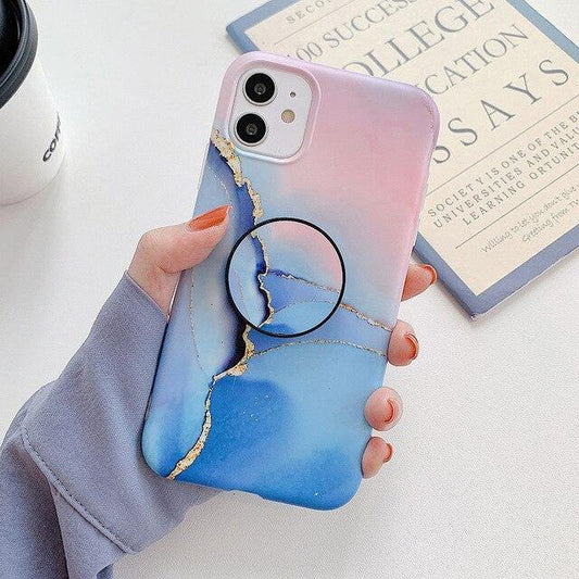 Gradient Marble Phone Case Cover For Vivo