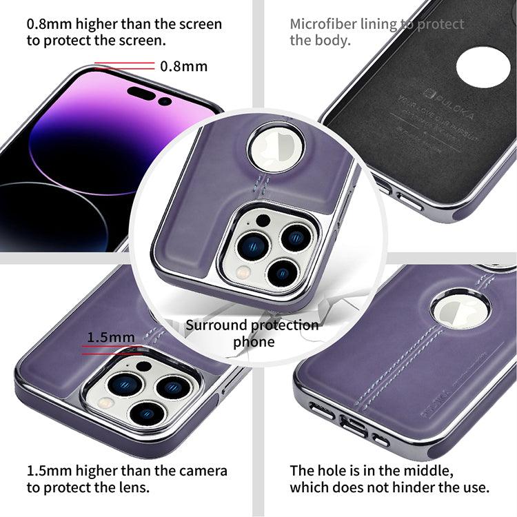 PULOKA Business Leather Cell Phone Cover Cases for iPhone - ShopOnCliQ