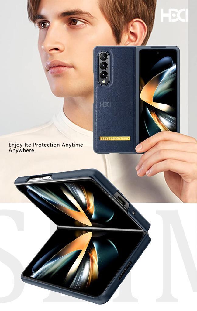 Premium Leather Case for Samsung Galaxy Z Fold - Ultimate Style and Protection - ShopOnCliQ