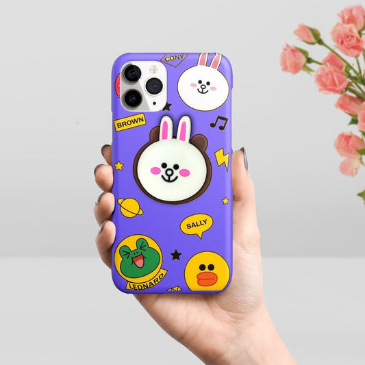 The Cute Bunny Design Slim Phone Case Cover For Samsung