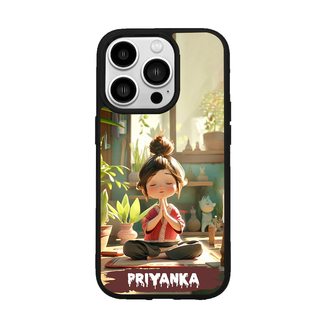 Yoga Glossy Metal Case Cover For iPhone