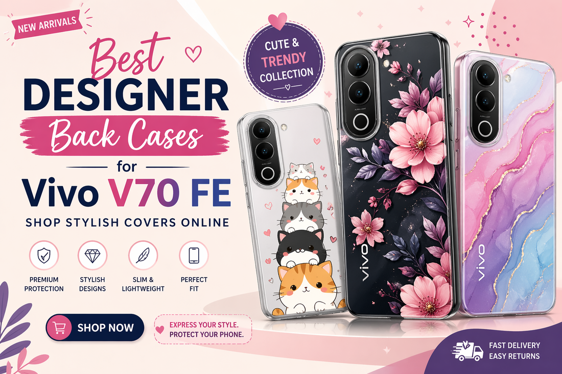 Best Designer Back Cases for Vivo V70 FE – Shop Stylish Covers Online