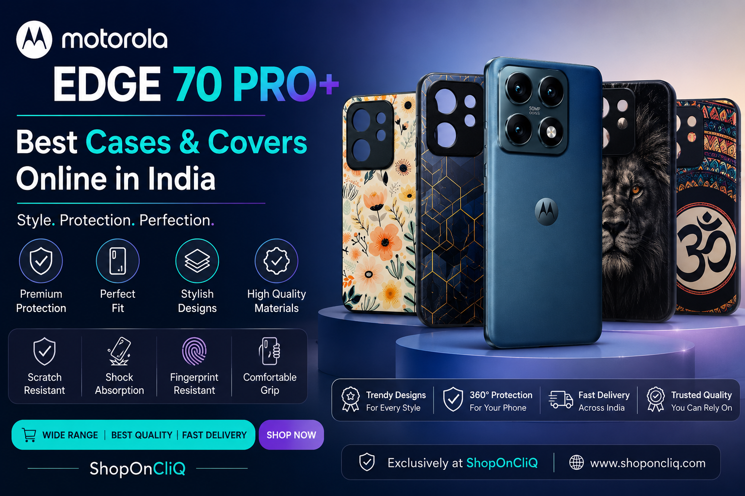 Best Motorola Edge 70 Pro+ Cases & Covers Online in India | ShopOnCliQ