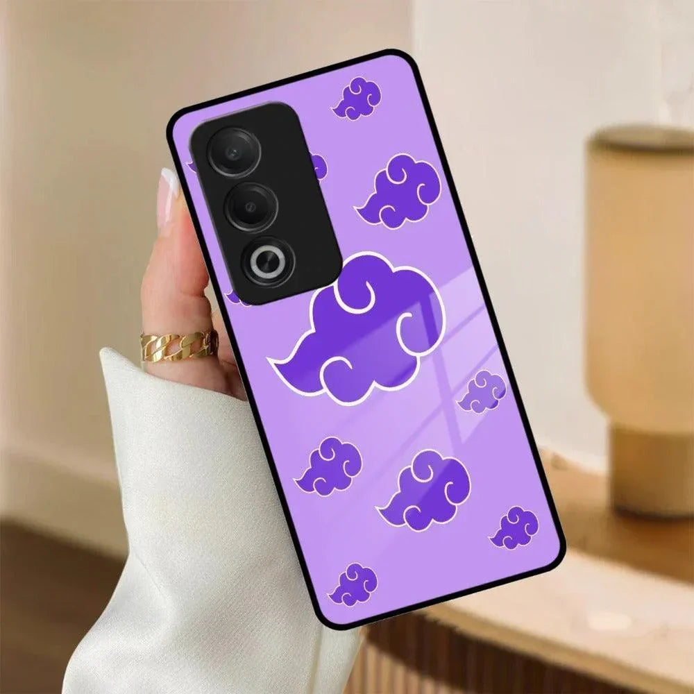 Purple Cloud Mobile Glass Phone Case Cover For Oppo - ShopOnCliQ