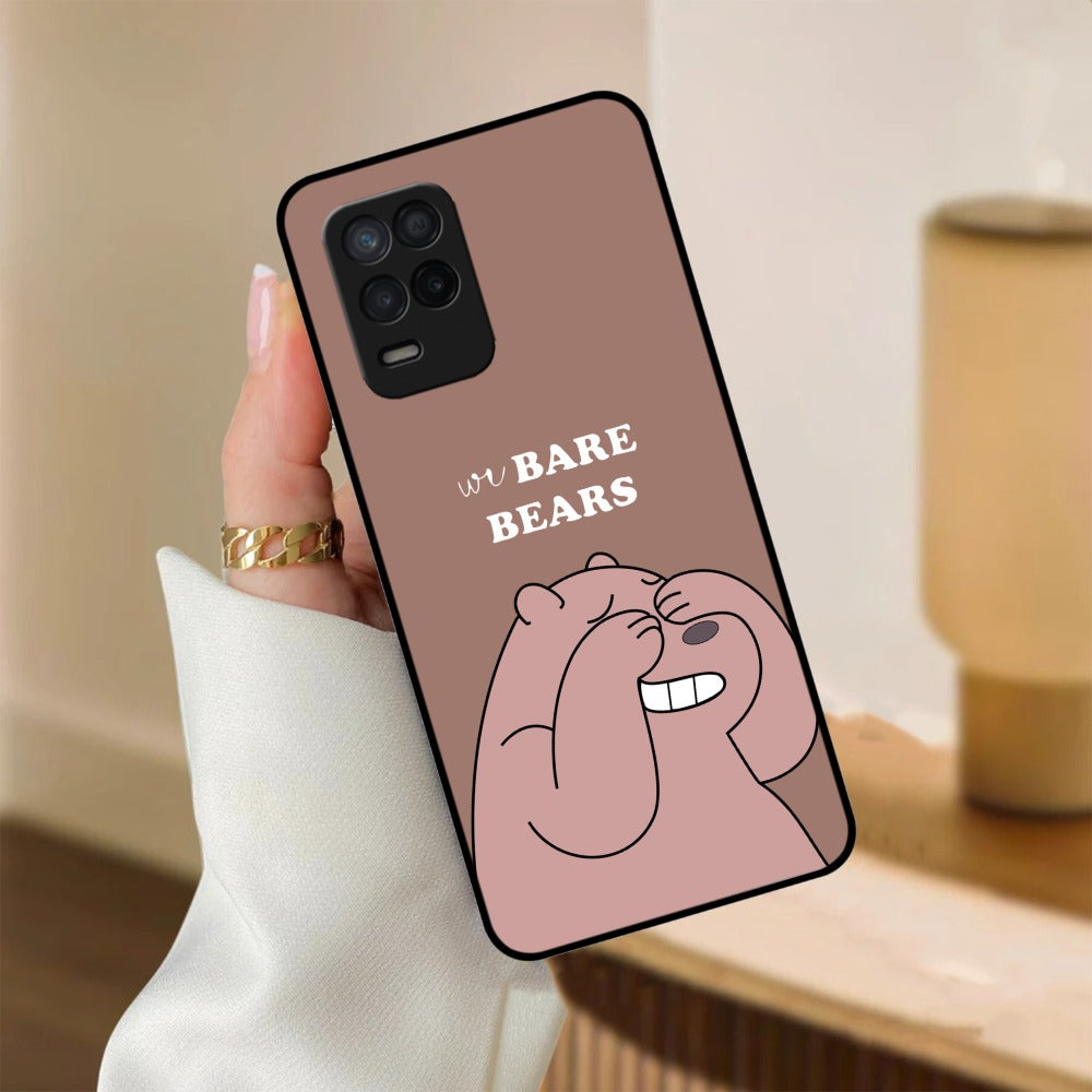 We Bare Bears Brown Glossy Metal Case Cover For Realme - ShopOnCliQ