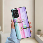 Owl Glossy Metal Case Cover For Samsung - ShopOnCliQ
