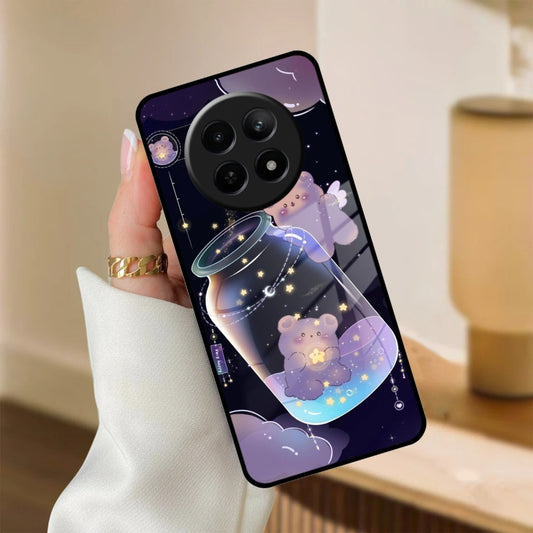 Sky Panda Design Glass Phone Case Cover V2 For Realme/Narzo