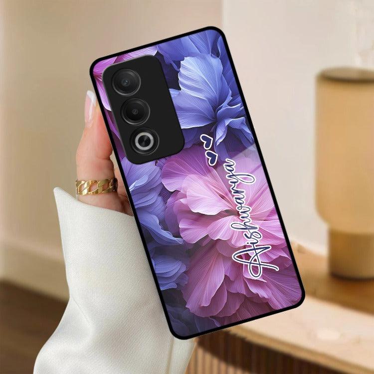 Perfect Customized Floral Glossy Metal Case Cover For Oppo - ShopOnCliQ