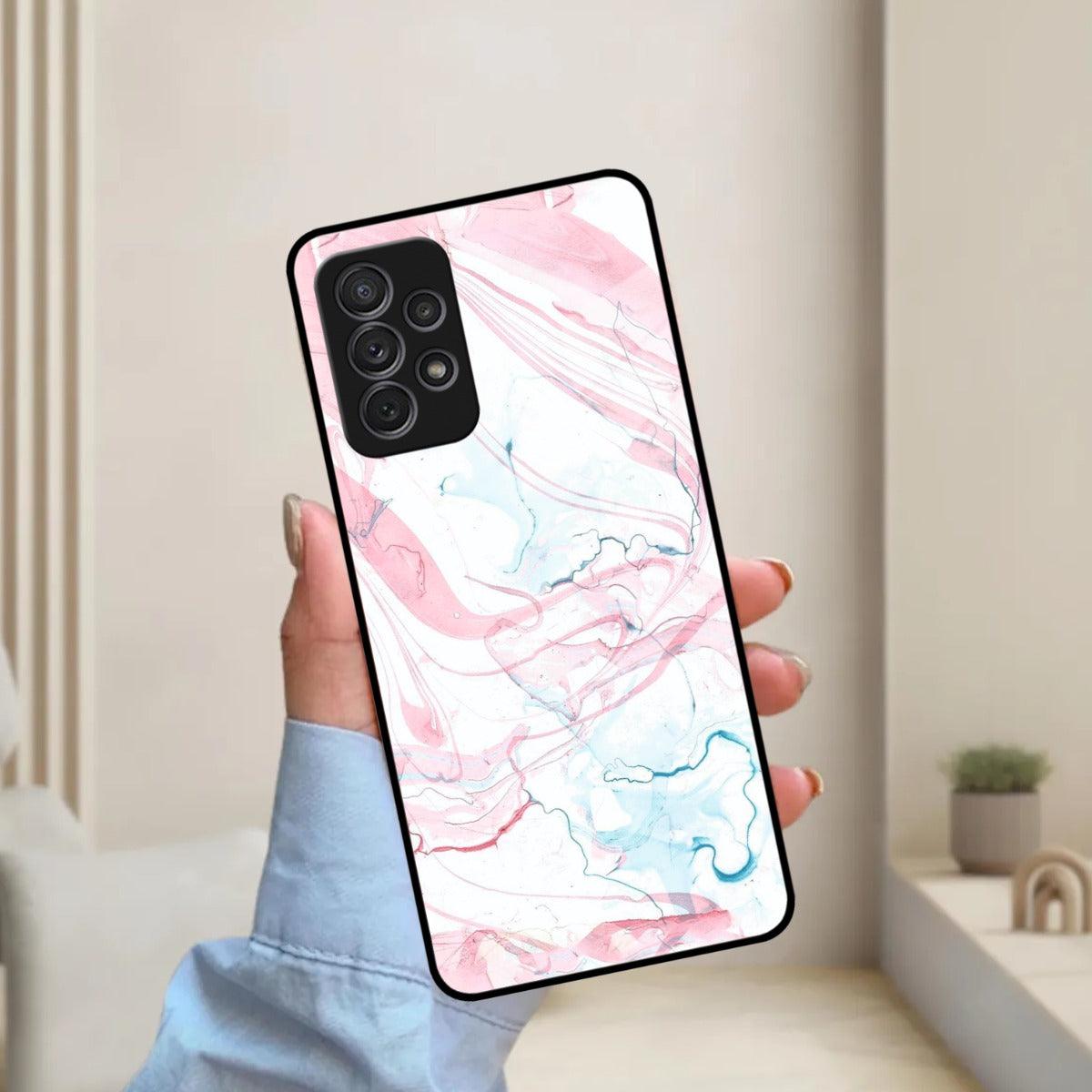 Fashion Marble Texture Glossy Metal Case Cover For Samsung - ShopOnCliQ