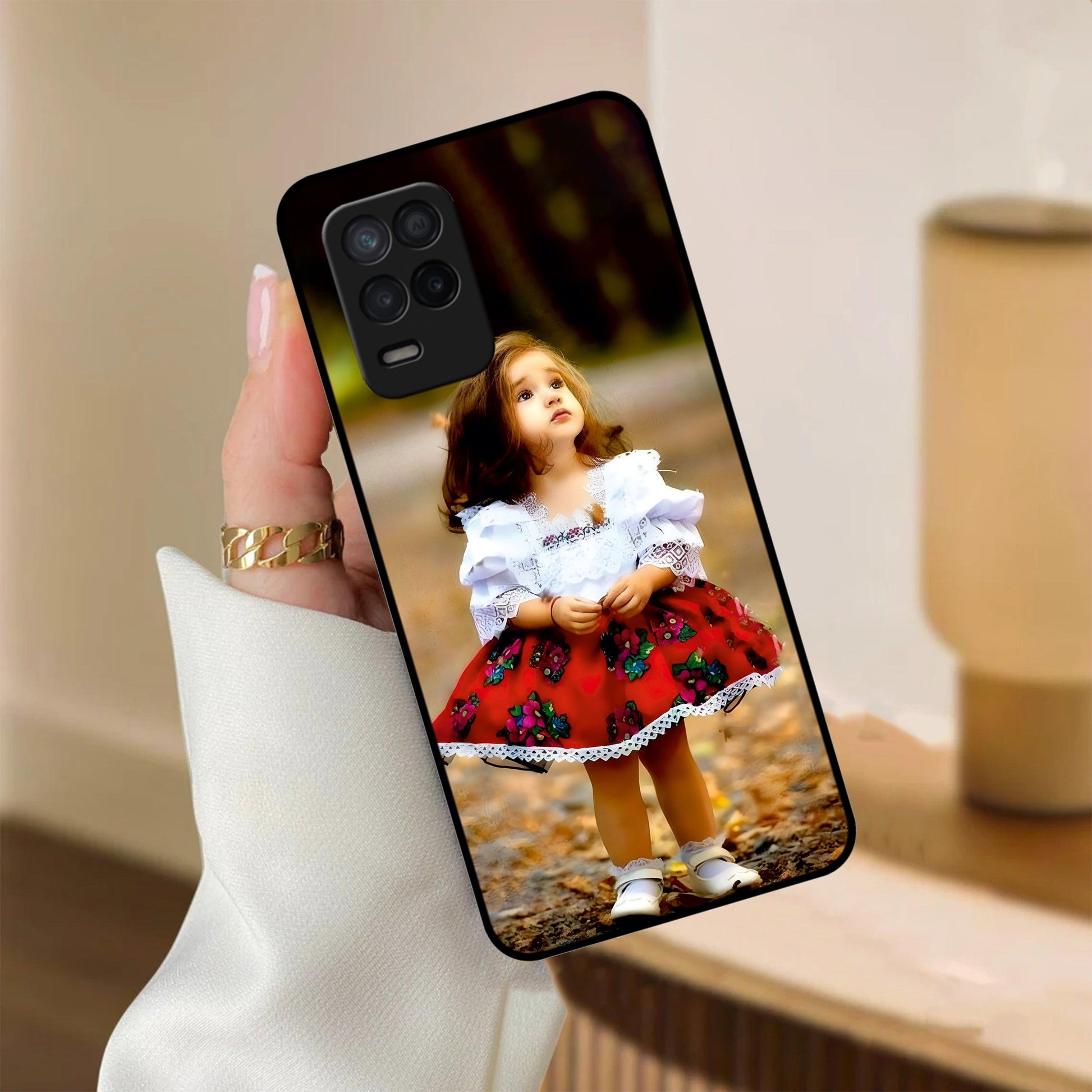 Doll Design Glossy Metal Case Cover For Realme - ShopOnCliQ