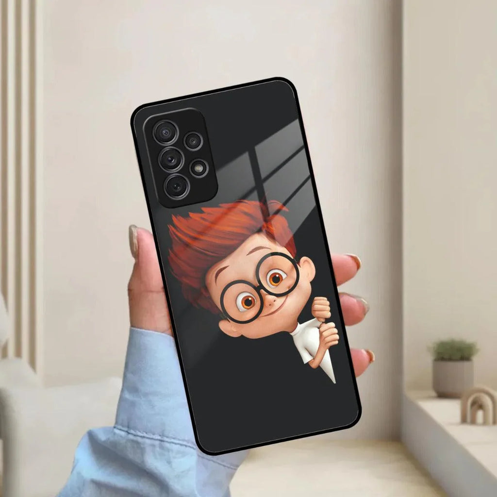 Cartoon Boy Glossy Metal Case Cover For Samsung - ShopOnCliQ