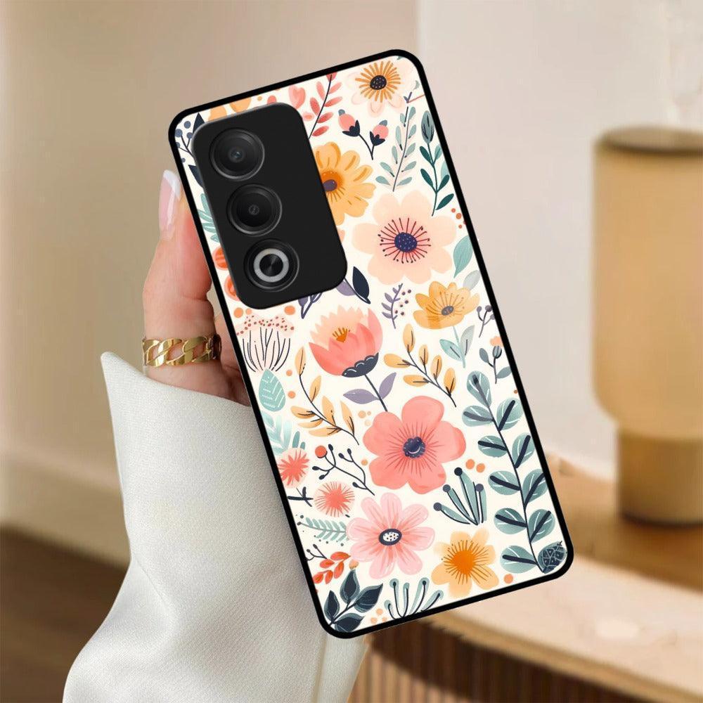 Garden of Delights Glass Case Cover For Oppo - ShopOnCliQ