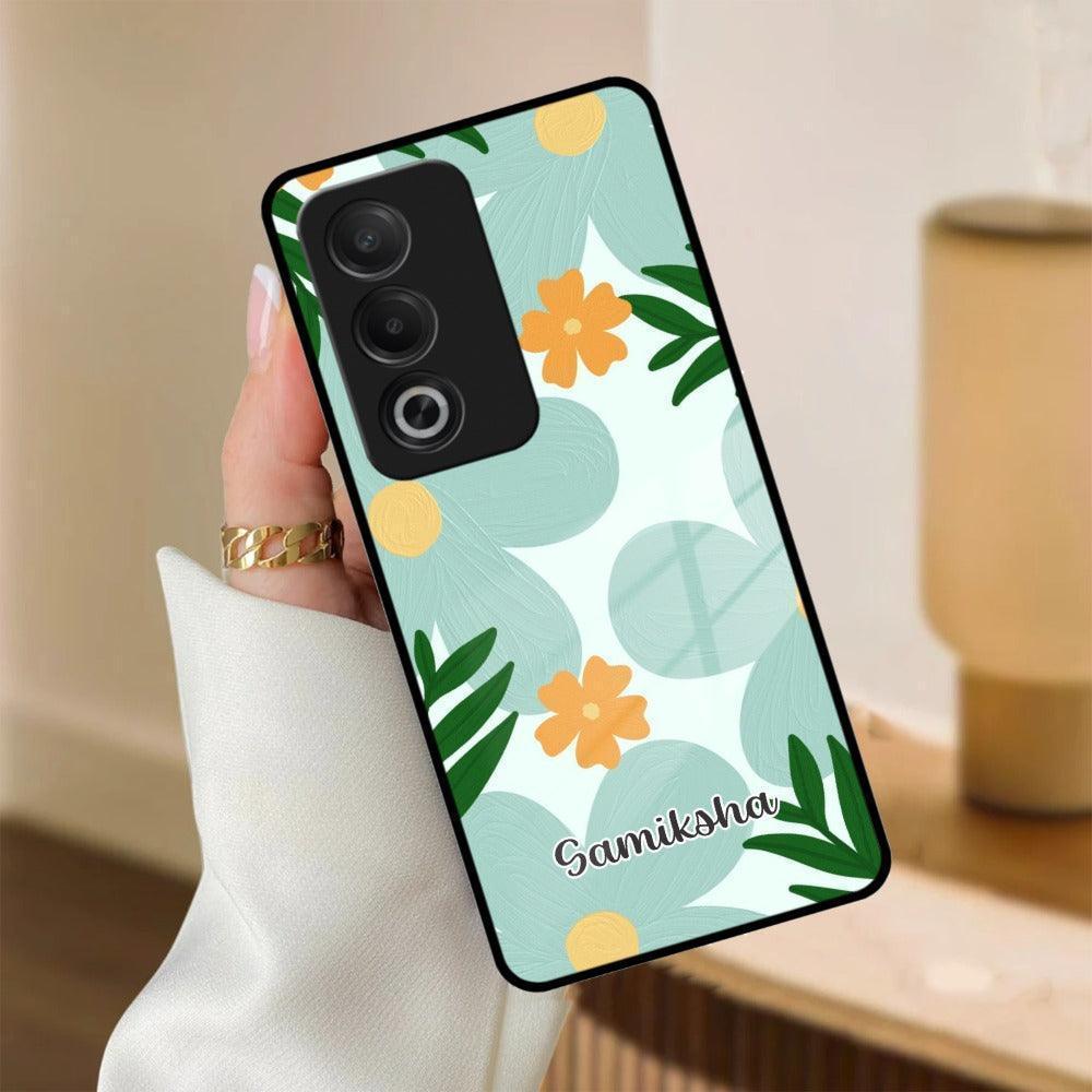 Daisy Dreams Customized Glass Case Cover For Oppo - ShopOnCliQ