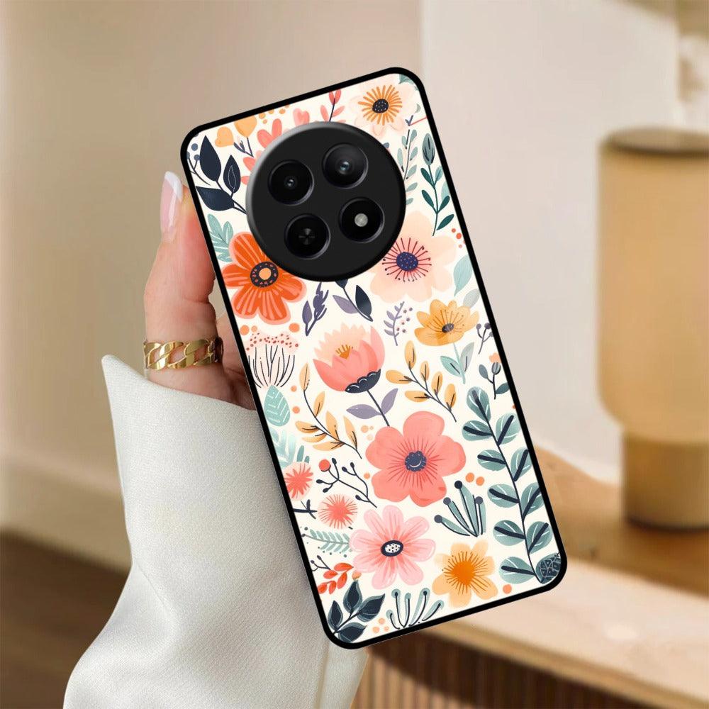 Garden of Delights Glass Case Cover For Realme/Narzo