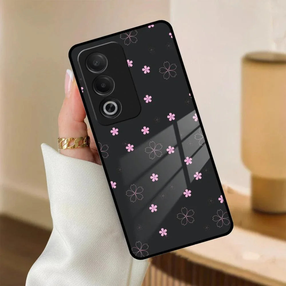 Floral Night Glass Case Cover For Oppo - ShopOnCliQ