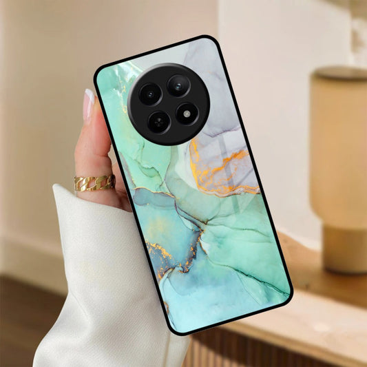 Marble Glass Finish Phone Case And Cover For Realme/Narzo