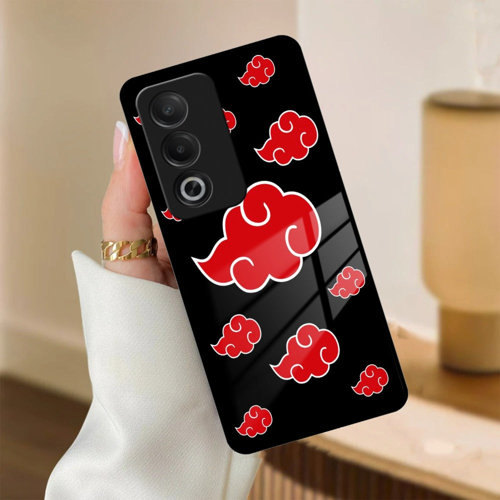 Red Cloud Mobile Glass Phone Case For Oppo