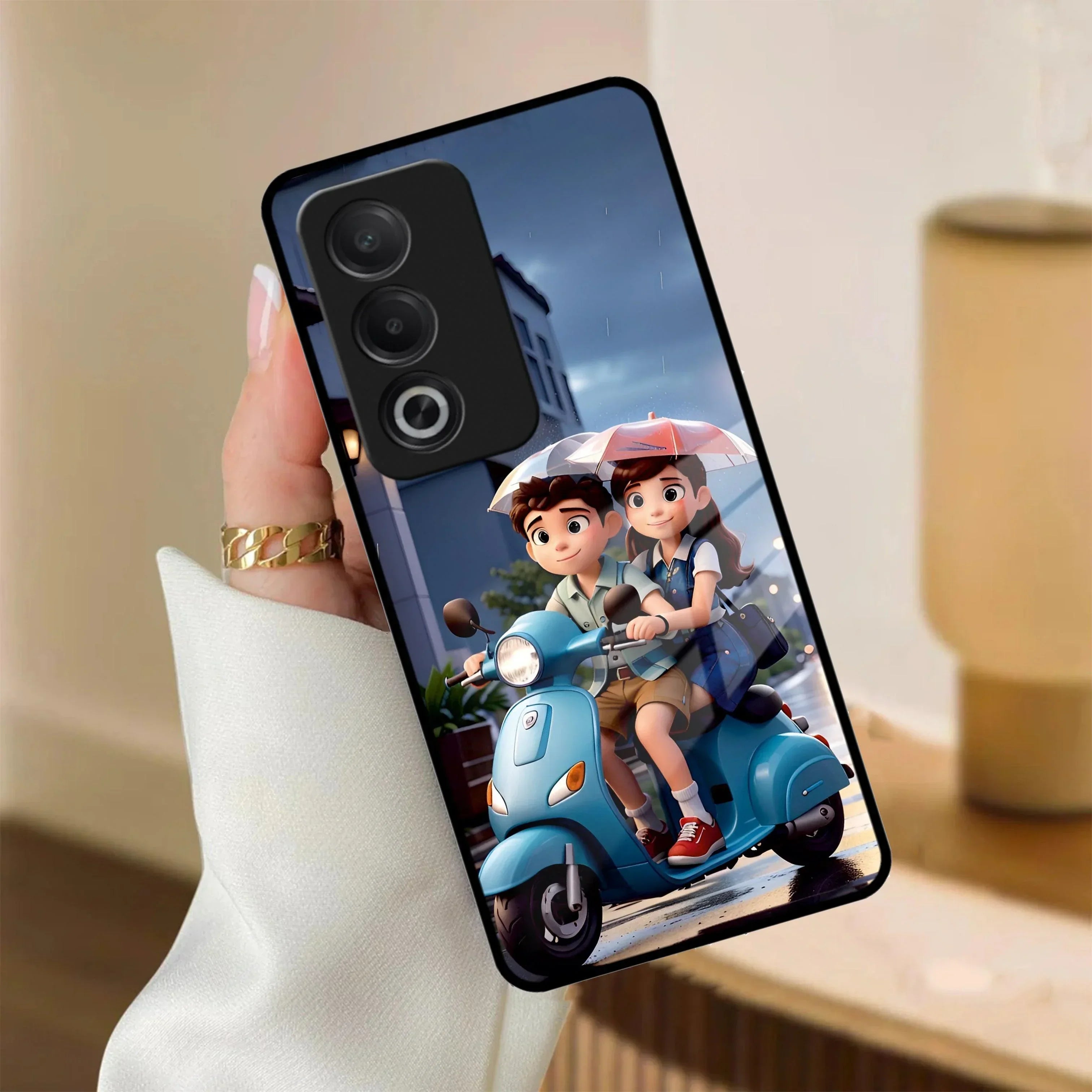 Sweet Escape Glass Case Cover For Oppo - ShopOnCliQ