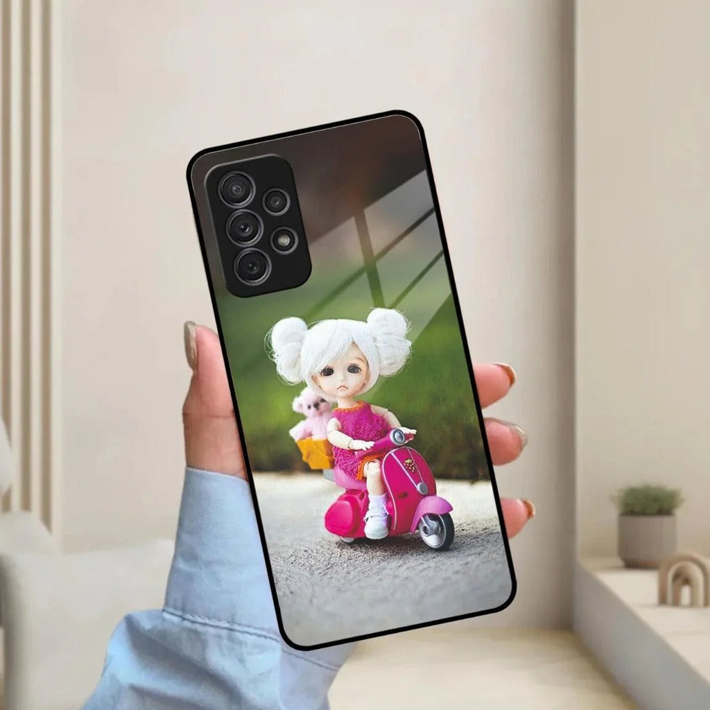Doll Ridings Glossy Metal Case Cover For Samsung - ShopOnCliQ