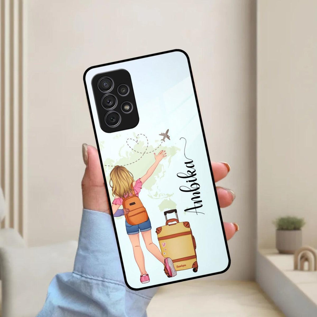 Travel Glossy Metal Case Cover For Samsung - ShopOnCliQ