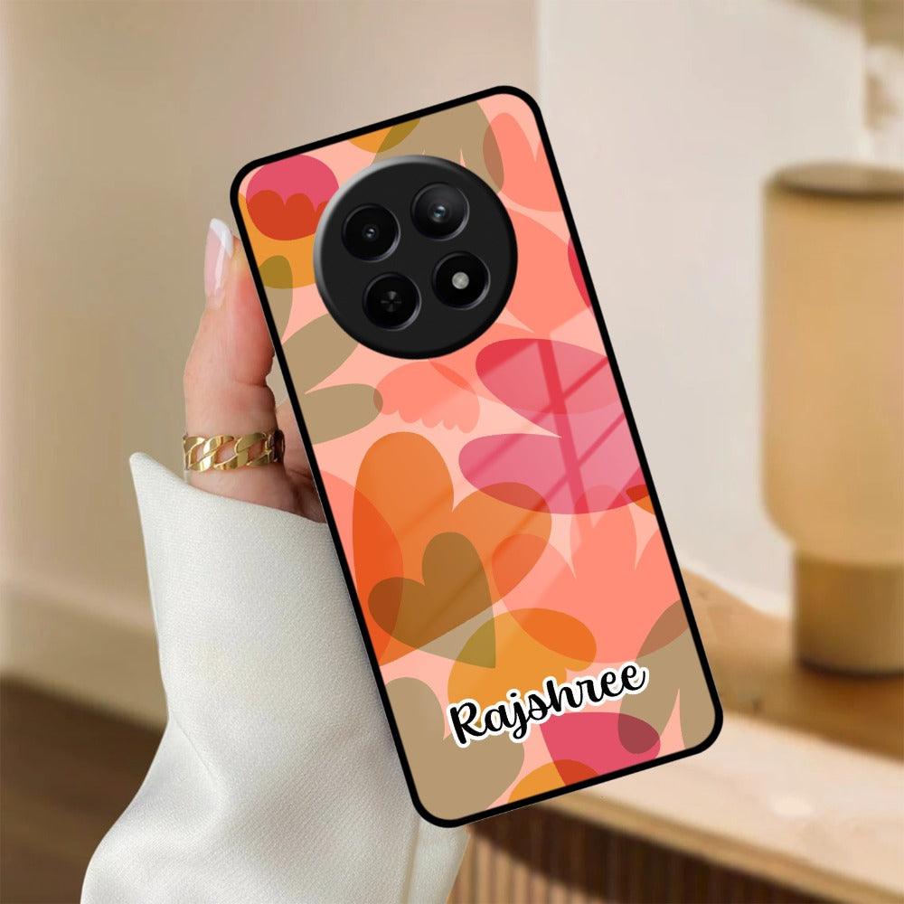 Virginia Customize Glass Case Cover For Realme/Narzo