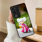 Doll Ridings Glossy Metal Case Cover For Oppo - ShopOnCliQ
